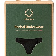 AllMatters Bikini Underwear Moderate/heavy L - 1 styk