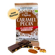 Bar extra Dark Caramel Pecan 65%   Økologisk  - 70 gram