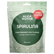 Aliga Aqtive Spirulina pulver - 200 gram