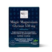 Magic Magnesium Glycinat 550 mg - 60 tabletter
