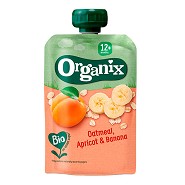 Organix havre m aprikos & banan fra 12 mdr   Økologisk  - 100 gram