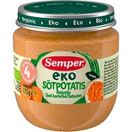 EKO Sød Kartoffelmos   Økologisk  - 125 gram