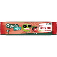 Organix oaty bar apple og strawberry   Økologisk  - 23 gram