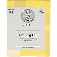 SHIFT Naturlig D3 - 100 tabletter