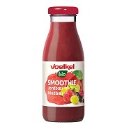 Smoothie med jordbær og hindbær   Økologisk  - 250 ml