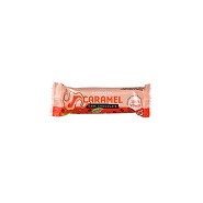 Caramelbar m. mørk chokolade    Økologisk  - 40 gram