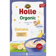 Holle cereals with milk banana   Økologisk  - 250 gram