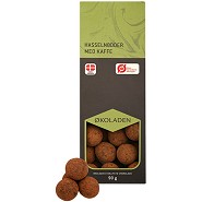 Hasselnødder m. kaffe Økologisk - 90 gram - Økoladen