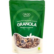 Hazelnut Butter & Choco Granola   Økologisk  - 350 gram - Grød