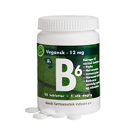 B6 12mg vegansk - 90 tabletter
