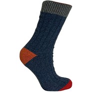 Merinostrømper Grå/blå - str. 39/42 1 par - Clemente