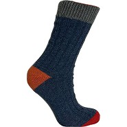 Merinostrømper Grå/blå - str. 43/46 - 1 par - Clemente