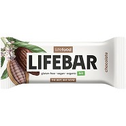 Lifebar Chocolate RAW   Økologisk  - 40 gram - Lifefood