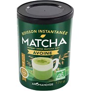 Matcha Instant latté Havre   Økologisk  - 170 gram