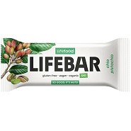 LifeBar Chia Pistacie RAW   Økologisk  - 40 gram