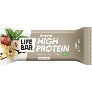 Proteinbar m. nødder og vanilje   Økologisk  - 40 gram