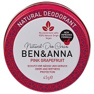 Deo Cream, Pink Grapefruit - 45 gram - Ben & Anna