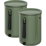 Bokashi Organko 9,6 L, 2 sæt, khaki - 1 pakke