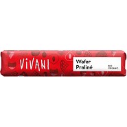 Vivani Vaffel Praline bar   Økologisk  - 40 gram