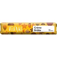 Vivani Creme Brulee bar   Økologisk  - 40 gram