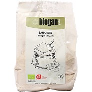 Bananmel grøn   Økologisk  - 350 gram - Biogan