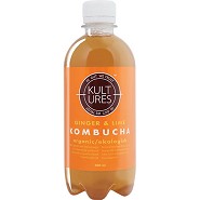 Kombucha Ginger & Lime   Økologisk  - 400 ml