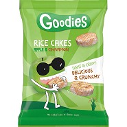 Goodies Rice cakes apple & cinnamon - 40 gram