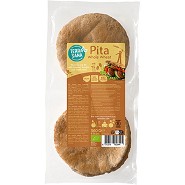 Pitabrød fuldkorn 8 stk    Økologisk  - 560 gram