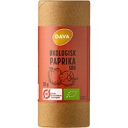 Paprika, sød Økologisk  - 35 gram - Dava