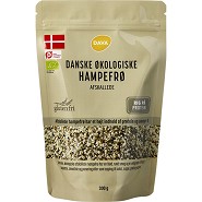 DAVA afskallede hampefrø   Økologisk  - 300 gram