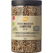 Hampefrø Danske Ristede Økologisk  - 225 gram - Dava - DISCOUNT PRIS