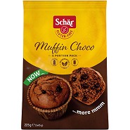 Schär Chokolade Muffins - 225 gram