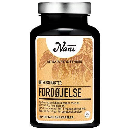 Fordøjelse - 120 Kapsler - Nani