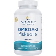 Omega-3 fiskeolie - 180 kapsler