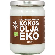 Koldpresset kokosolie   Økologisk  - 500 ml