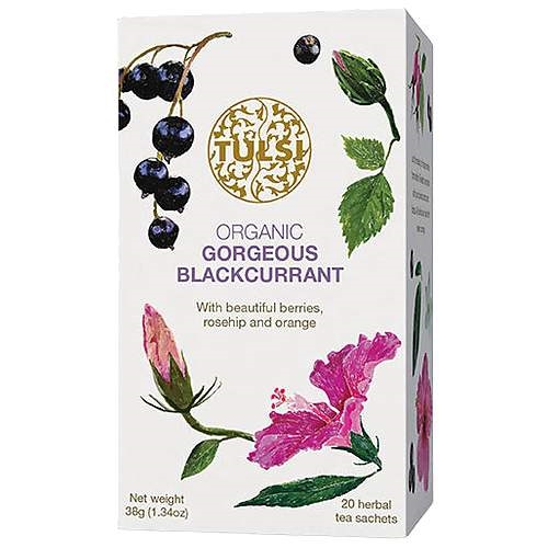 Gorgeous Blackcurrant te Økologisk - 20 Breve - Tulsi