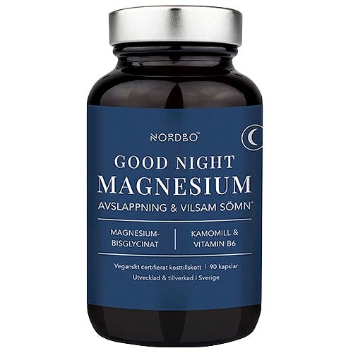 Good Night Magnesium - 90 Kapsler - NORDBO
