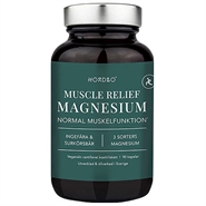 Muscle Relief Magnesium - 90 Kapsler - NORDBO