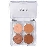 Mineral Eyeshadow Palette Gullviva 411 - 4 g - IDUN minerals