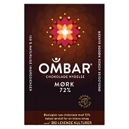 Bar raw chokolade 72 % Ombar Økologisk - 35 gr - Coala's Naturprodukter