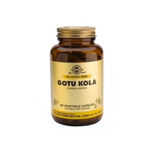 Gotu Kola - 100 kapsler - Solgar