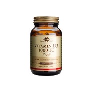 D-Vitamin 25 mcg softgels (1000 IE) - 100 kap - Solgar 