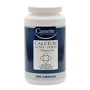Calcium Ultra Forte + D vit. - 200 tab - Camette