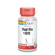 Rød ris & Q10 - 60 kapsler -Solaray