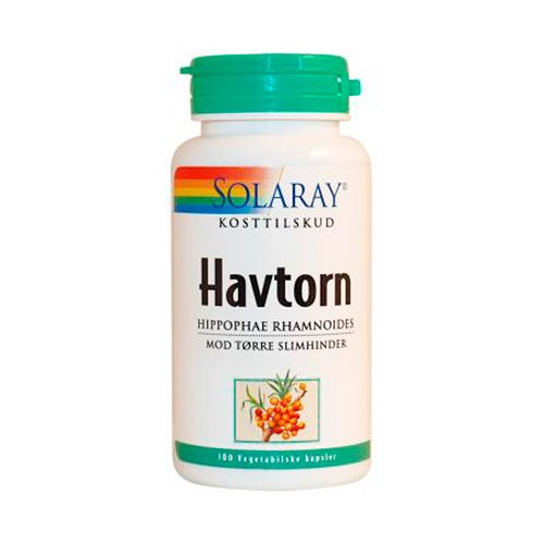 Havtorn 600 mg - 100 kap - Solaray