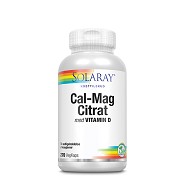 Calcium Magnesium Citrat m. D-vit. - 270 tab - Solaray