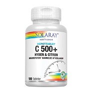 C500 + hyben og citron - 180 kap - Solaray
