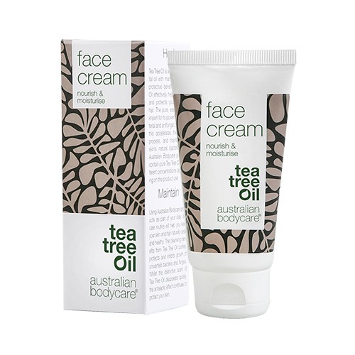 zoom Begivenhed form Køb Tea tree oil Facial cream ABC - 50 ml - Australian Bodycare - Billigste  netpris