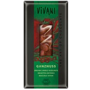 Vivani med hel nød Økologisk - 100 gram - Vivani 