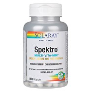 Spektro uden jern og vitamin K Multi-Vita-Min - 100 kap - Solaray